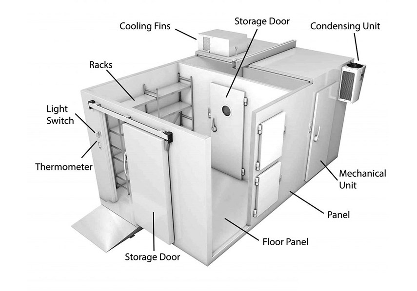 Custom-built commercial cool room for a Sydney venue