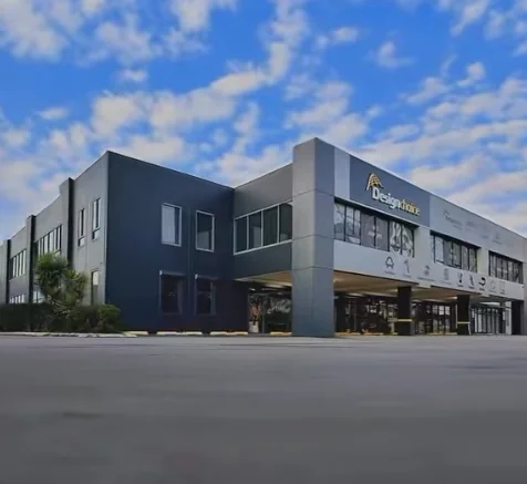 Petra Group and Design Choice Hospitality showroom building on the Hume Highway, Lansvale NSW